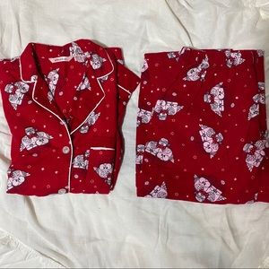 💜 2 for $15 - La Vie En Rose Pajama Set